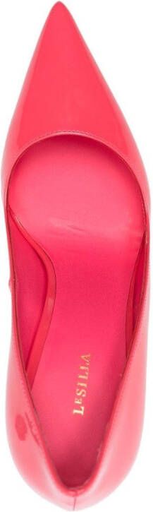 Le Silla Eva lakleren pumps Roze