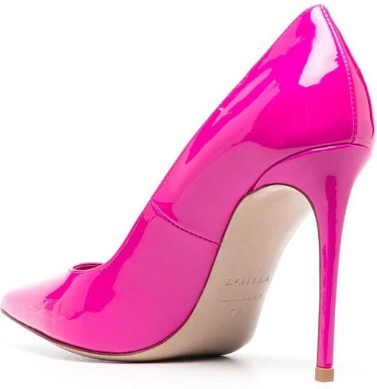 Le Silla Eva lakleren pumps Roze