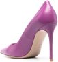 Le Silla Eva leren pumps Paars - Thumbnail 3
