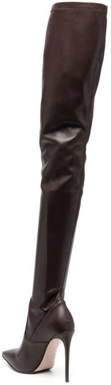 Le Silla Eva overknee laarzen Bruin