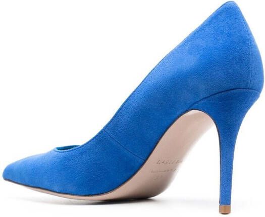 Le Silla Eva pumps met puntige neus Blauw