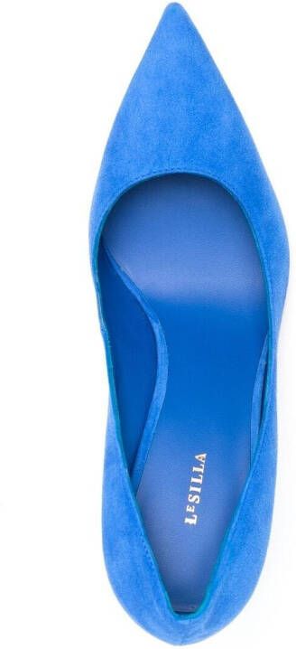 Le Silla Eva pumps met puntige neus Blauw