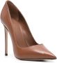 Le Silla Eva pumps met puntige neus Bruin - Thumbnail 2