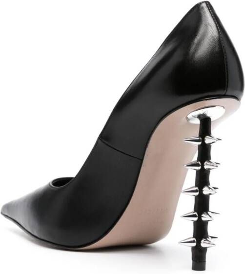 Le Silla Eva pumps met spikes Zwart