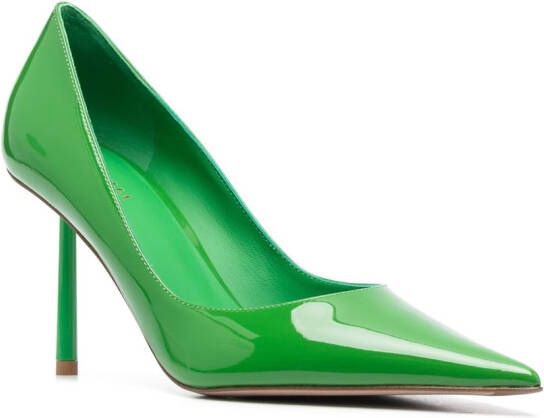 Le Silla Eva stiletto pumps Groen