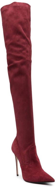 Le Silla Eva stretch laarzen Rood
