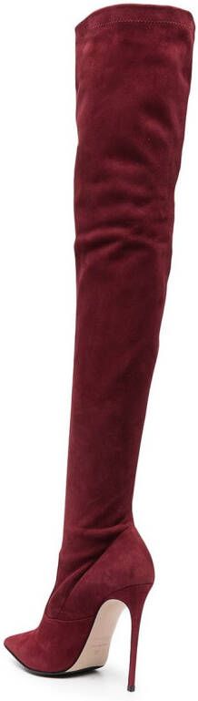 Le Silla Eva stretch laarzen Rood