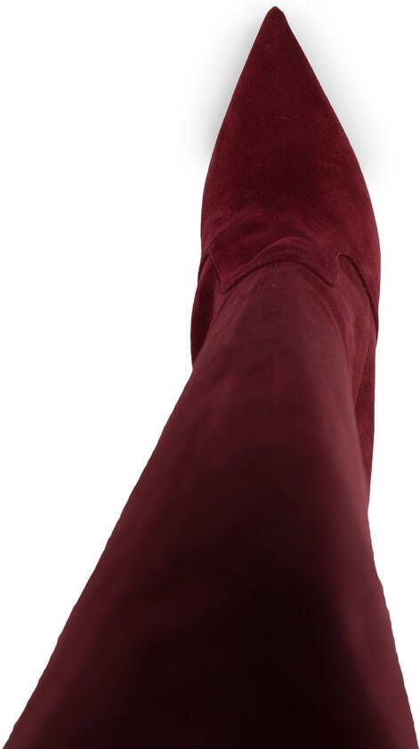 Le Silla Eva stretch laarzen Rood
