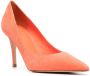 Le Silla Eva suède pumps Oranje - Thumbnail 2