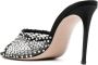 Le Silla 100 mm Gilda sandalen verfraaid met kristallen Zwart - Thumbnail 3