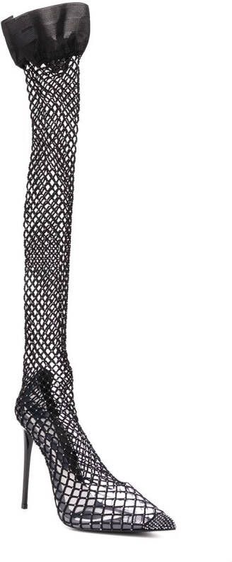 Le Silla Gilda pumps in sokstijl Zwart