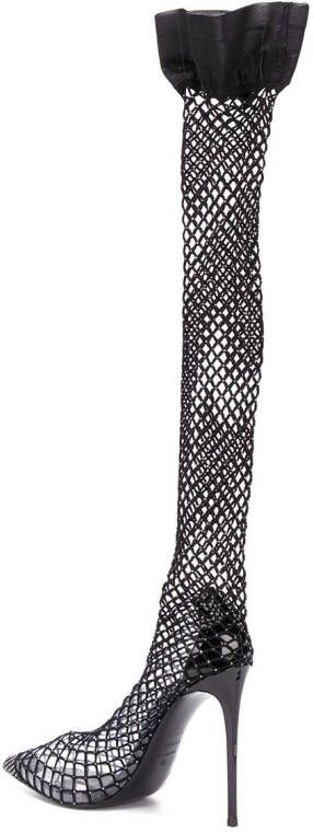 Le Silla Gilda pumps in sokstijl Zwart