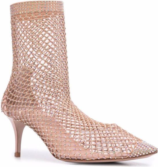 Le Silla Gilda pumps met puntige neus Beige
