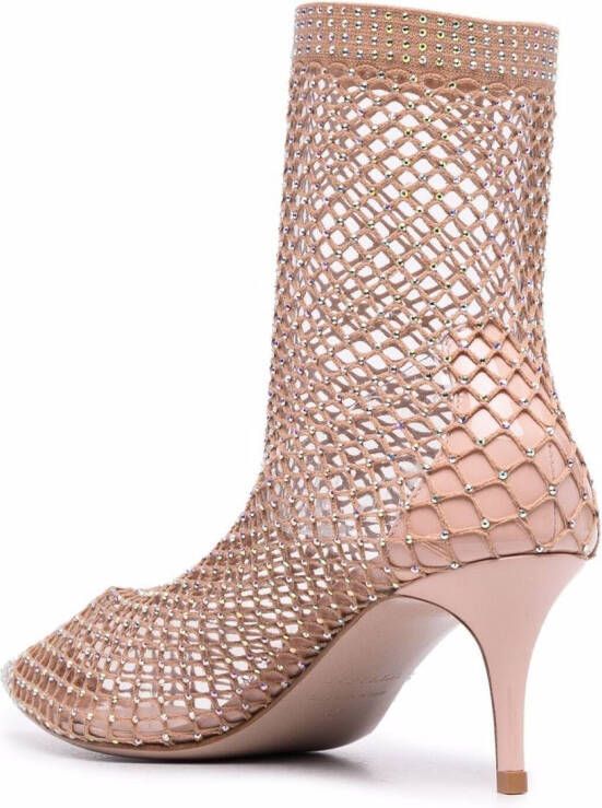 Le Silla Gilda pumps met puntige neus Beige