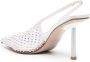 Le Silla Gilda pumps verfraaid met kristallen Wit - Thumbnail 3