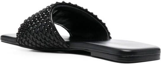 Le Silla Gilda sandalen met studs Zwart