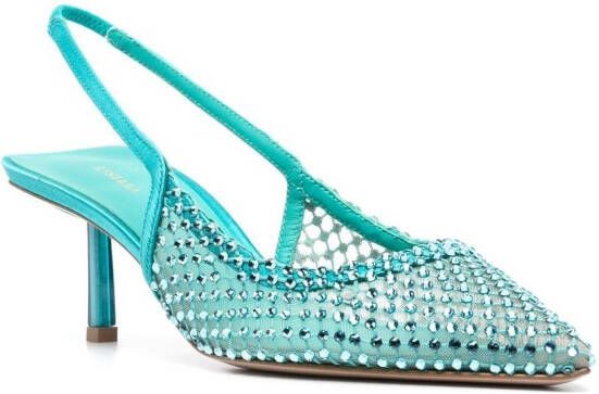 Le Silla Gilda slingback pumps Blauw