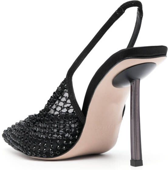 Le Silla Gilda slingback pumps Zwart