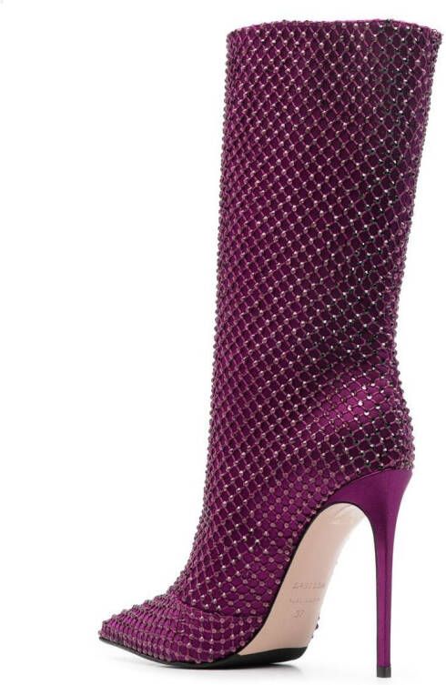 Le Silla Gilda stiletto pumps Paars