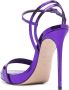 Le Silla Guen sandalen met open neus Paars - Thumbnail 3