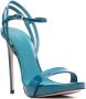 Le Silla Gwen lakleren sandalen Blauw - Thumbnail 2