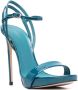 Le Silla Gwen lakleren sandalen Blauw - Thumbnail 2