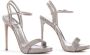 Le Silla 120 mm Gwen lleren sandalen met stras Zilver - Thumbnail 2