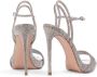 Le Silla 120 mm Gwen lleren sandalen met stras Zilver - Thumbnail 3