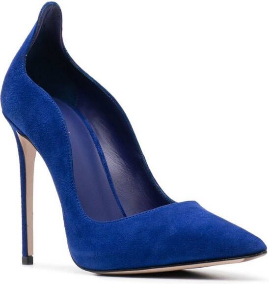 Le Silla Ivy gewelfde pumps Blauw