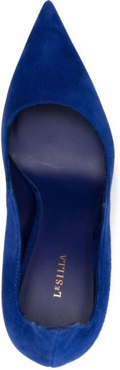 Le Silla Ivy gewelfde pumps Blauw