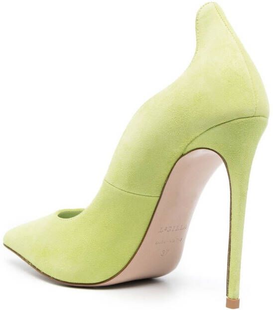 Le Silla Ivy gewelfde pumps Groen