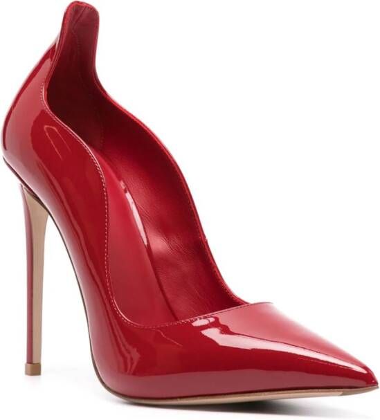 Le Silla Ivy pumps met puntige neus Rood