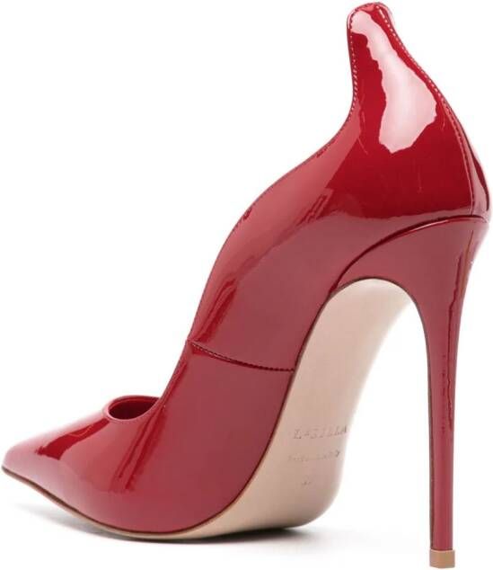 Le Silla Ivy pumps met puntige neus Rood