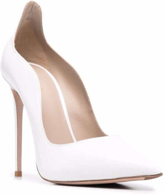 Le Silla Ivy pumps met puntige neus Wit