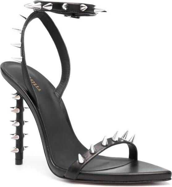 Le Silla Jagger leren sandalen Zwart