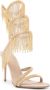 Le Silla Jewels sandalen met franje 110 mm Beige - Thumbnail 2