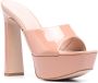 Le Silla Lakleren sandalen Beige - Thumbnail 2