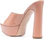 Le Silla Lakleren sandalen Beige - Thumbnail 3