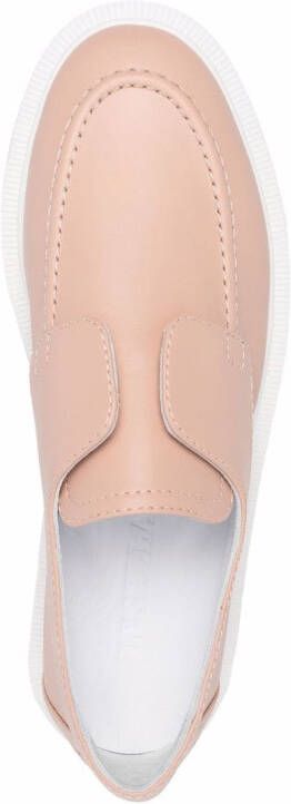 Le Silla Leren loafers Beige