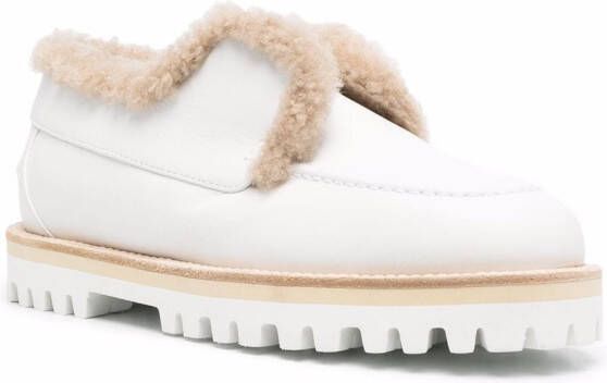 Le Silla Leren loafers Wit