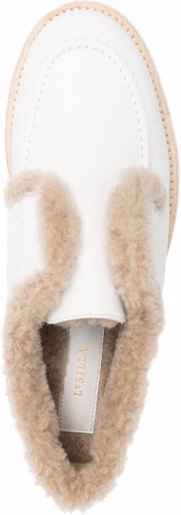 Le Silla Leren loafers Wit