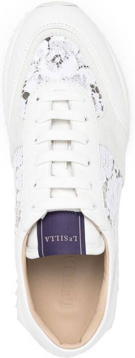 Le Silla Leren sneakers Wit