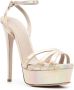 Le Silla Lola holografische sandalen Beige - Thumbnail 2