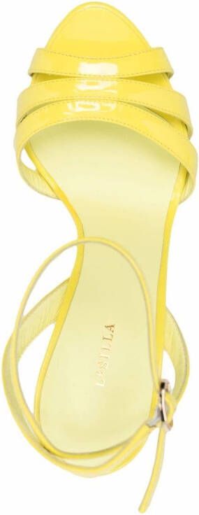 Le Silla Lola sandalen met open neus Geel