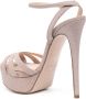 Le Silla Lola sandalen met plateauzool Roze - Thumbnail 3