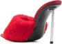 Le Silla Muiltjes verfraaid met stras Rood - Thumbnail 3