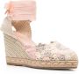 Le Silla Muriel sandalen met sleehak Roze - Thumbnail 2