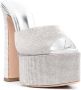 Le Silla Nina sandalen met plateauzool Zilver - Thumbnail 2