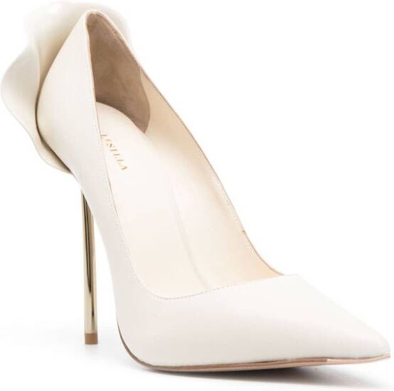 Le Silla Petalo leren pumps Beige