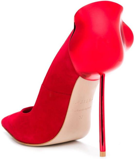 Le Silla Petalo pumps Rood